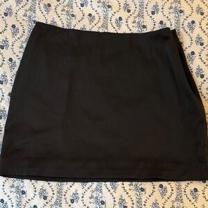 Sunday Best Black Mini Skirt